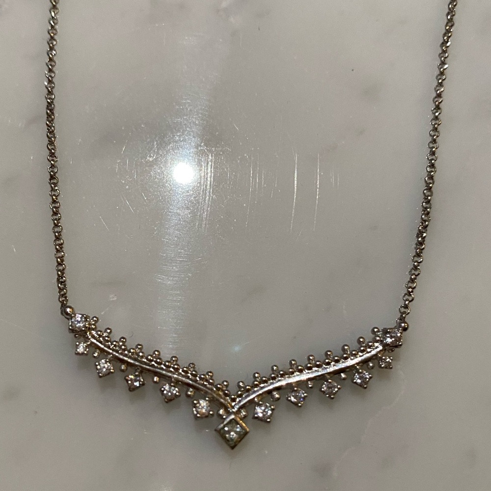 Kendra Scott Silver Dainty Necklace